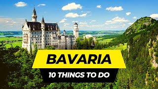 Top 10 Things to do in Bavaria 2024  Germany Travel Guide [upl. by Annyrb989]