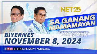 Sa Ganang Mamamayan  November 8 2024 [upl. by Sirenay]