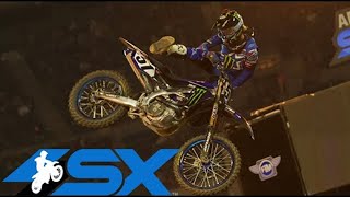 450SX Main Event Highlights  Anaheim 1 [upl. by Nosnirb]