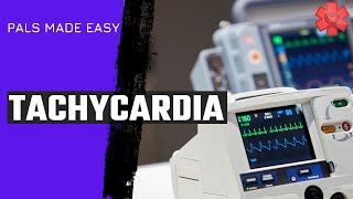 Pediatric Advanced Life Support PALS Tachycardia Algorithm [upl. by Genny987]