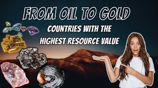 COUNTRIES WITH THE HIGHEST NATURAL RESOURCE [upl. by Hultin]