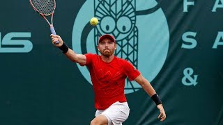 Ivo KARLOVIC vs Denis KUDLA Highlights HOUSTON 2018 [upl. by Assila]