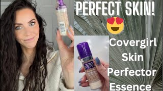 Covergirl Skin Perfector Essence  PERFECT SKIN [upl. by Milka754]