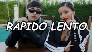 Emilia Tiago PZK  rápido lento Official Video Lyric [upl. by Adnotal382]