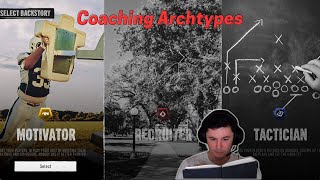 COMPLETE Coach Archetype Breakdown in College Football 25 Dynasty [upl. by Sandell]