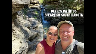 Spearfish South Dakota Devils Bathtub [upl. by Dennard118]