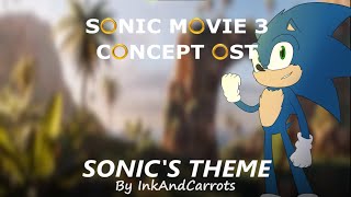 Sonic Movie 3 Concept OST  Sonics Theme It Doesnt Matter Remix [upl. by Ahseryt]