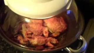 new convection oven chicken and fries [upl. by Ynatsyd]