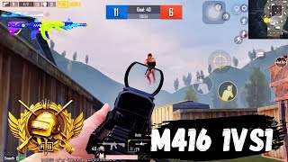 New Aggressive M416 Challenge Room  Pubg Mobile [upl. by Ycul515]