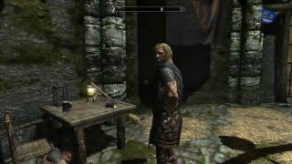 Lets Play Skyrim  3  Helgen Keep [upl. by Riplex144]