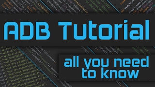 ADB Tutorial How to use ADB [upl. by Inalan]