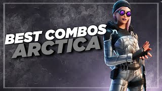 Best Combos Arctica  Fortnite Skin Review [upl. by Hsiekal15]