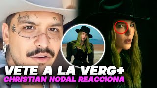 CHRISTIAN NODAL REACCIONA con DESPRECIO a la NUEVA CANCIÓN de BELINDA quotCACTUSquot 🌵  VIRAL 2024 [upl. by Cindra]