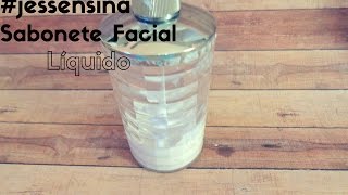 sabonete facial CASEIRO com 1 INGREDIENTE [upl. by Ecnadnak]