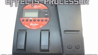 Korg AX1G Tone Works Guitar Effects Pedal Review and Demo [upl. by Dwyer]