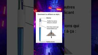 Comment tu utilise ce stylo  music humour song viral memes funny [upl. by Mingche]