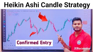 Heikin Ashi Candle Strategy l Perfect Entry Level Buy amp Sell l rkhelpingindia trading [upl. by Raffaj552]