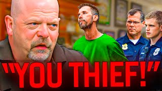 SCAMMERS and ILLEGAL ITEMS on Pawn Stars [upl. by Madalena]