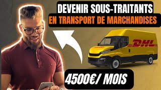 Comment devenir soustraitant en transport de marchandises Formation OFFERTE entrepreneur [upl. by Lawler]