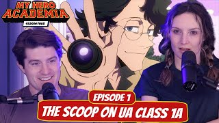 Season 4 Begins  My Hero Academia Season 4 Wife Reaction  Ep 1 quotThe Scoop on UA class 1A” [upl. by Atter]