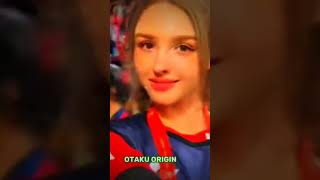 Atlético Madrid fan girl otakuorigin football foryou ronaldo [upl. by Atikehs500]