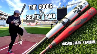 2022 DeMarini THE GOODS vs 2022 Louisville Slugger SELECT PWR  BBCOR Bat Madness World Series 3 [upl. by Ednargel]