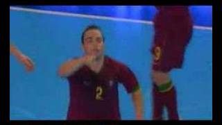 Portugal 22 34 gp Espanha Futsal Euro 2007 [upl. by Alicia426]