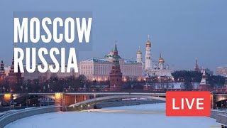 MOSCOW Russia on Friday Night LIVE [upl. by Nyrahtak783]