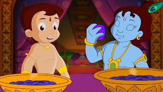 Krishna  खाने की चुनौती  Fun Cartoons for kids  Kids Cartoon Videos  Hindi Kahaniya [upl. by Dniren633]