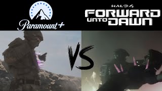 ForwardUntoDawn Forward Unto Dawn Needler vs Halo The Series Needler [upl. by Broucek]