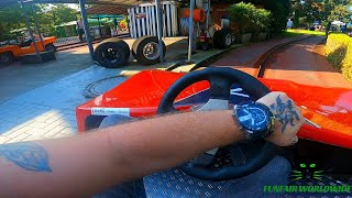 CAR RIDE PARKOUR quotSILVER STONEPISTEquot POV  EUROPA PARK GERMANY 2024 [upl. by Opiuuk195]