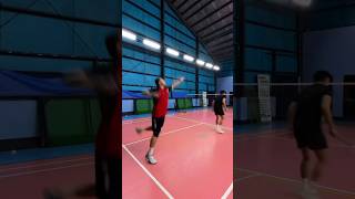 Centro Smashers Badminton Queuing by Toti Pascasio sa favorite court kong laruan Centro Atletico [upl. by Bozuwa]