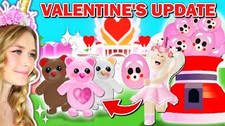 NEW VALENTINES DAY UPDATE In Adopt Me Roblox [upl. by Avraham706]