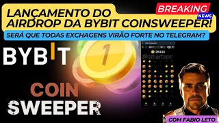 AIRDROP DA quotBYBITquot COINSWEEPER NO TELEGRAM SE TRATA DE UM SCAM [upl. by Rettke]