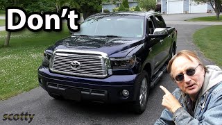 Heres Why Ill Die Before I Buy a New Toyota Tundra [upl. by Vince]