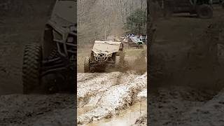 Can Am SLAMS Mudhole CanAm X3 Mud [upl. by Aniluap]