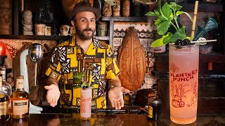 Make Don the Beachcombers Planters Punch [upl. by Nove]