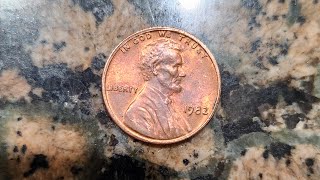 1982P Lincoln Cent planchet and Die Crack Error found errorcoin [upl. by Nealson]