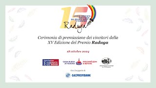 Cerimonia di premiazione dei vincitori della XV Edizione del Premio Raduga [upl. by Derrek]