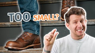 RED WING Boots SIZING Guide  Get Your CORRECT Size [upl. by Viviana396]