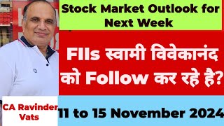 Jefferies Outlook impact amp Stock Market Outlook for Next Week  11 to 15 Nov 24 by CA Ravinder Vats [upl. by Anires]