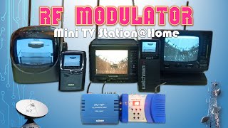 RF Modulator Guide Broadcasting to Old Analogue TVs [upl. by Josefina343]