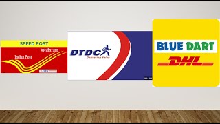 Which courier service is faster safer and cheaper Speedpost vs DTDC vs Bluedart [upl. by Rivera898]