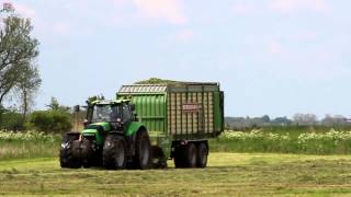 Deutz Fahr Agrotron 265 mit Bergmann Shuttle 780S [upl. by Eseila]