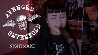 Nightmare  AVENGED SEVENFOLD Vocal Cover [upl. by Joye488]