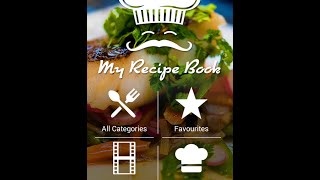 My Recipe Book  Android Application Template NAVATEMPLATECOM [upl. by Oemor]