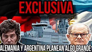 EXCLUSIVALos Alemanes Habrían ofrecido buques de guerra a ARGENTINA y REINMETALL querría INSTALARSE [upl. by Arriaet]