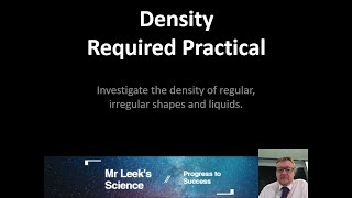 07 Density Required Practical AQA GCSE Physics [upl. by Camella]