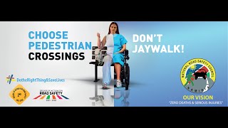 Choose pedestrian crossings DON’T JAYWALK [upl. by Canada774]