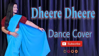 Dheere Dheere Song Dance Cover 💙💙  Wedding Dance  Bride Solo Dance  Dance to Heal [upl. by Teagan]